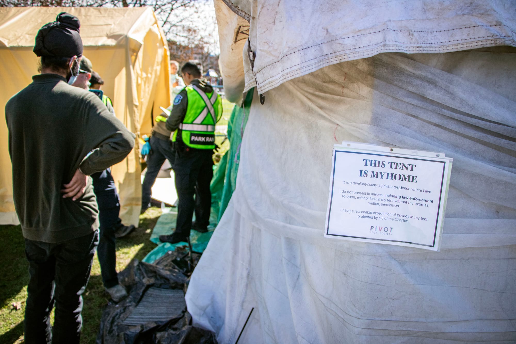 ‘Exclusion Zone’ Blocked Journalists Covering Vancouver Tent City Teardown