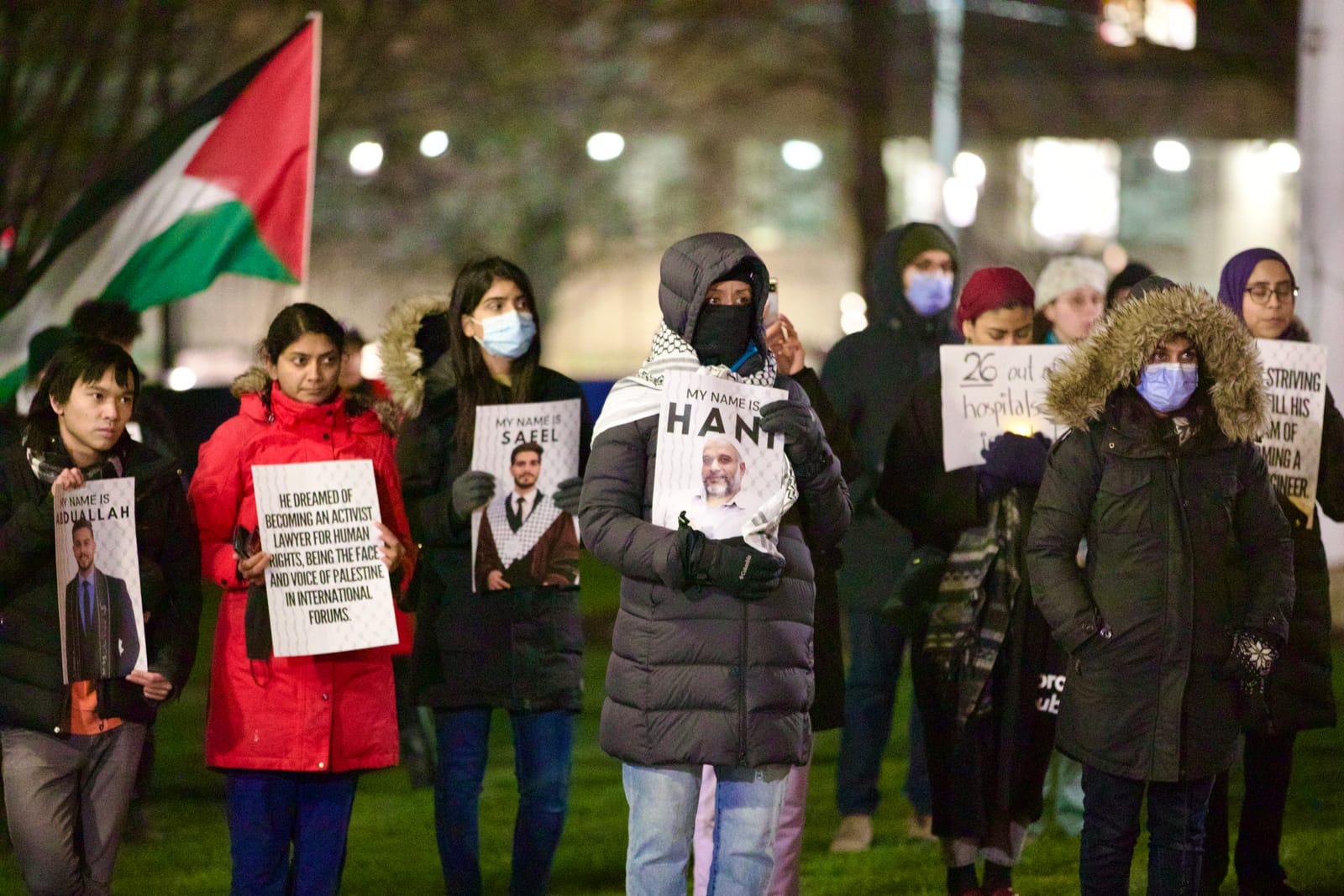 Canadian Health Workers Rally For Palestine