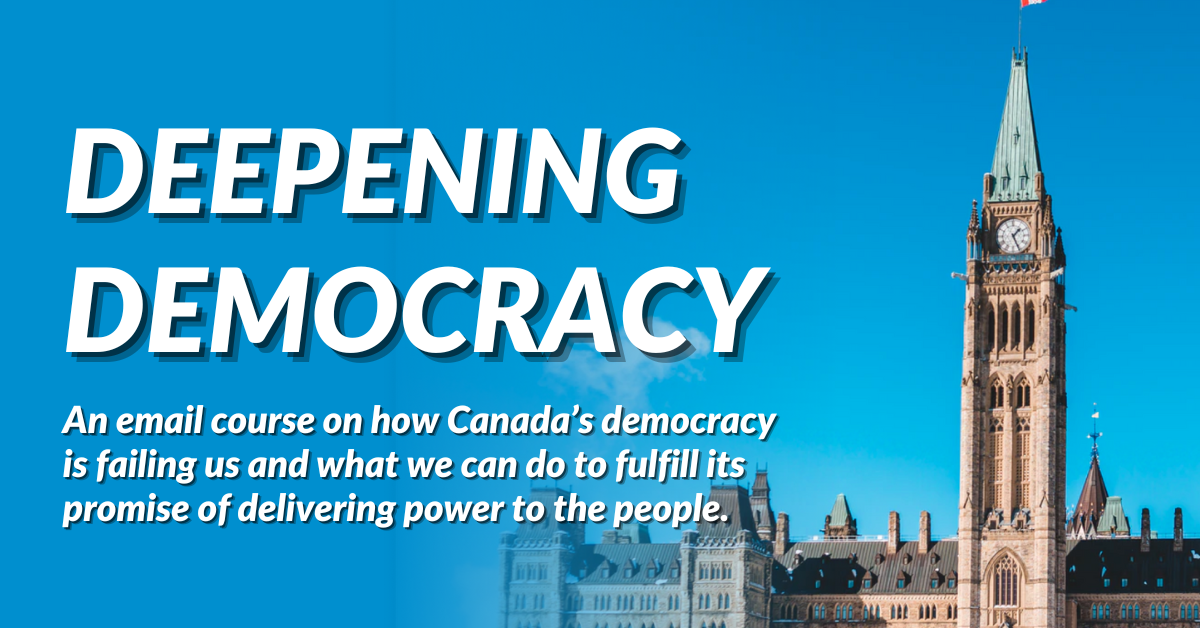 Deepening Democracy