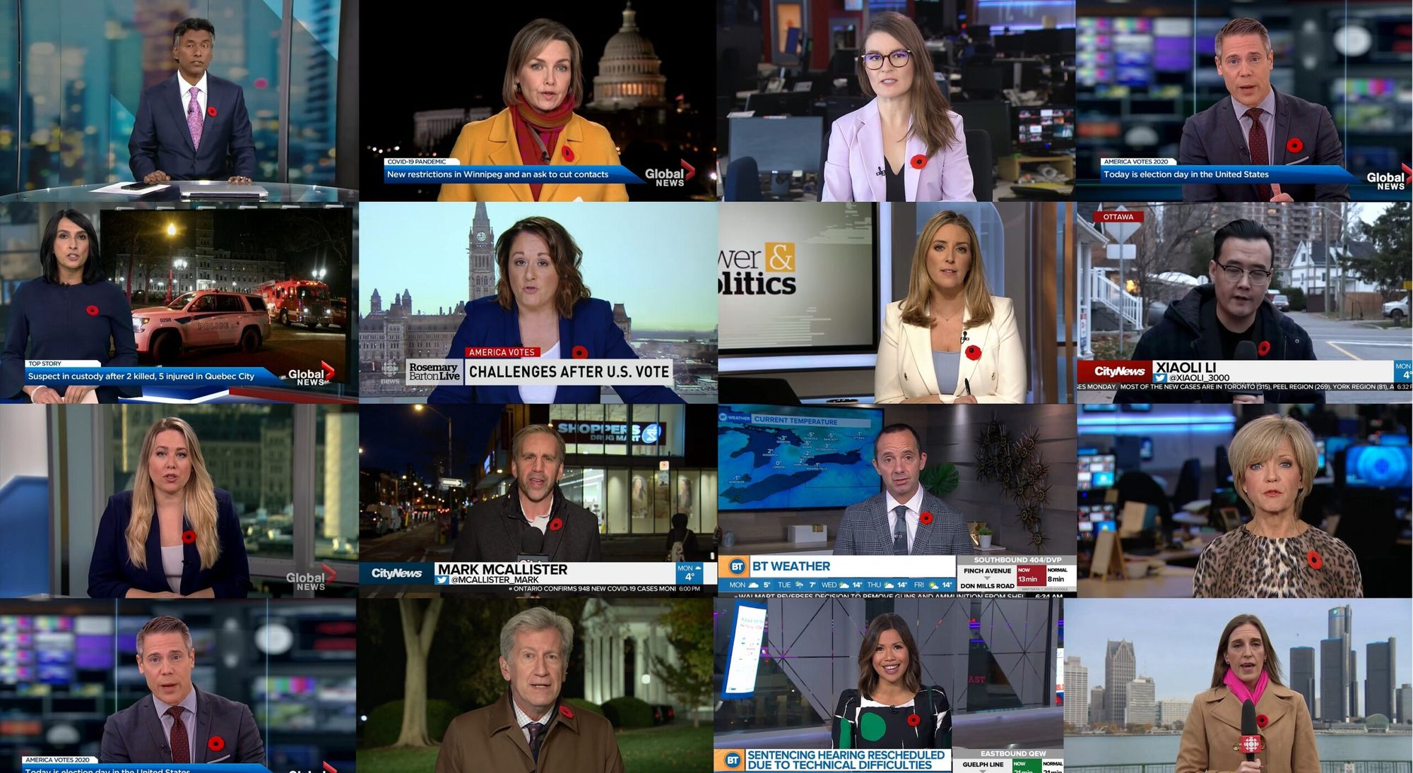 TV Journalists Should Be Banned From Wearing Poppies On-Air