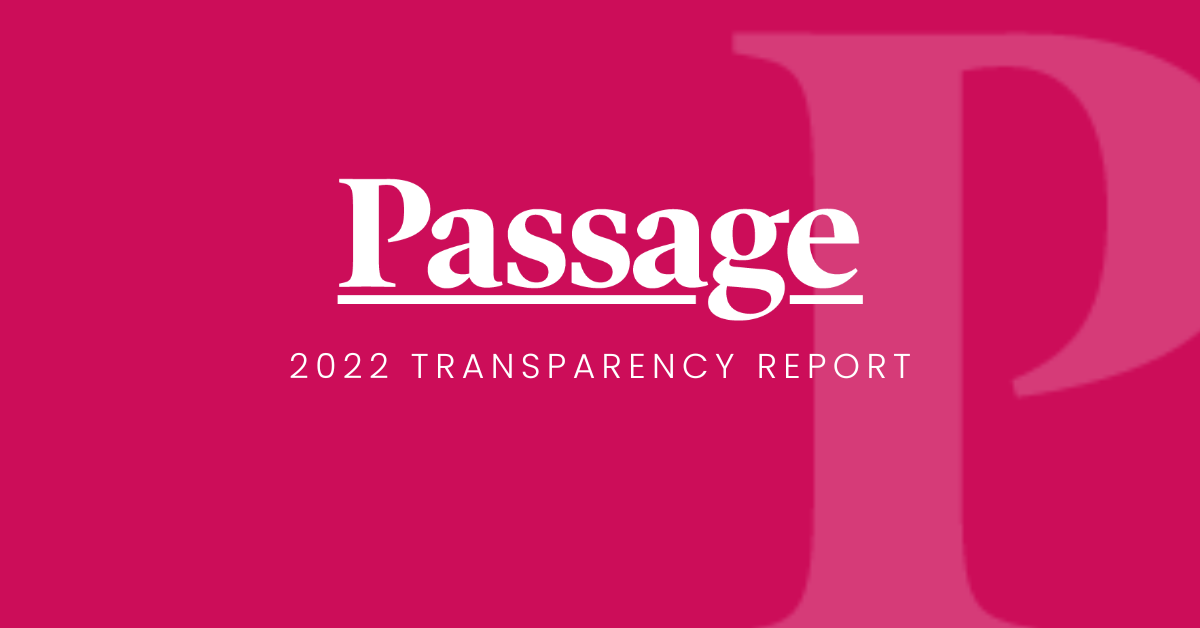 2022 Transparency Report