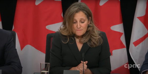 Chrystia Freeland Is A Fraud, Alleges Chrystia Freeland