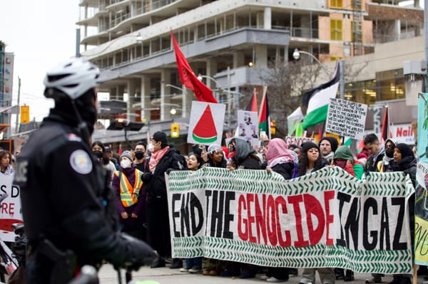 Toronto Police Violently Arrest Palestine Solidarity Protester On Human Rights Day