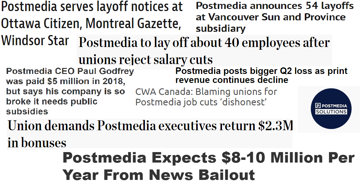 It’s Time For A Postmedia Sunshine List