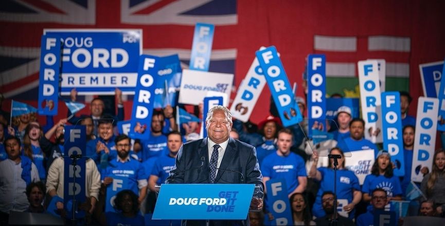 Doug Ford Wins Second Majority in Record-Low Turnout Election